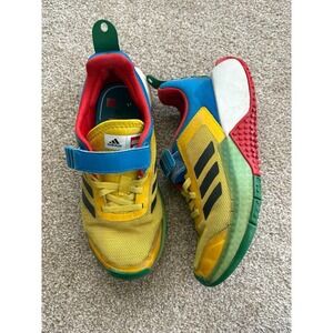 LEGO X Adidas Multicolor Athletic Sneakers Size 2 1/2